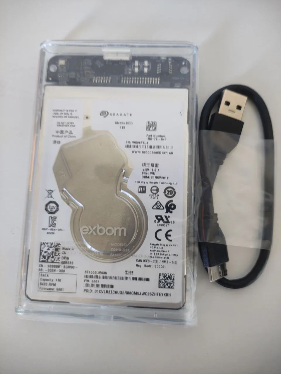 HD externo Seagate de 1 tb novo - Armazenamento - Novo Eldorado