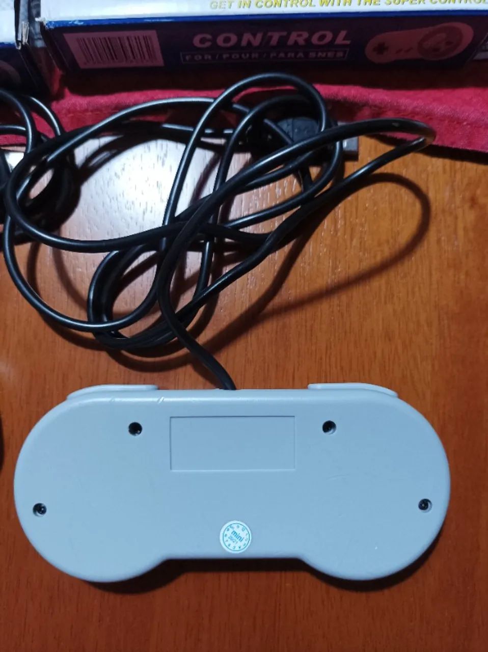 2 Joystick Super Nintendo USB Novíssimo - Foto 4