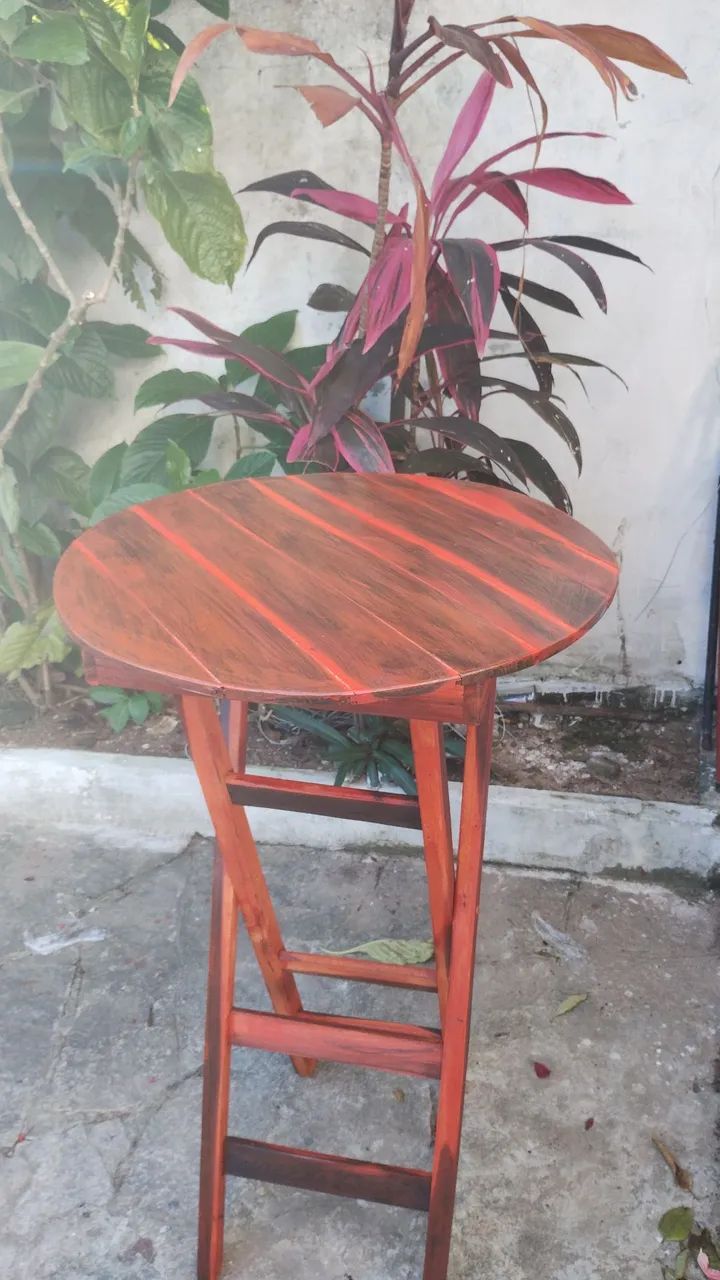 Mesa bistrô redonda 