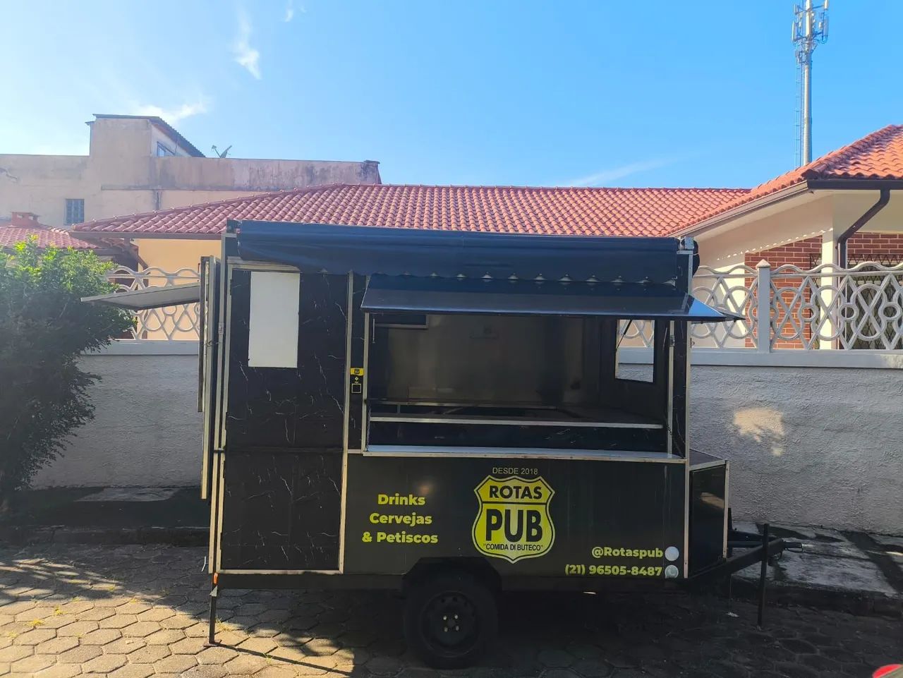 Trailer food truck