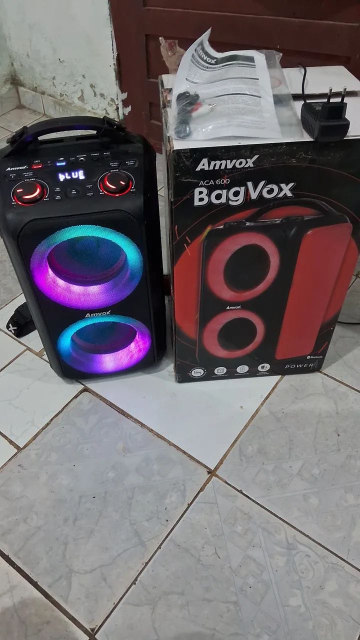  Caixa de som de 600ws