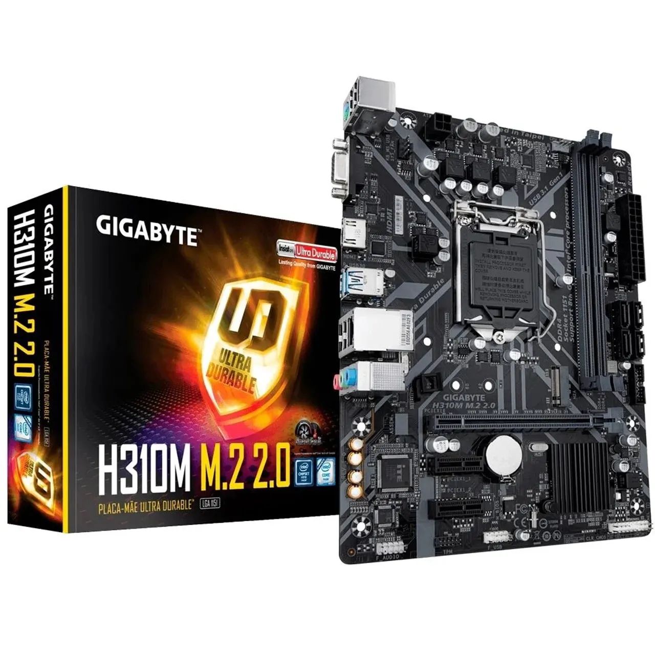 Processador Intel I5-9400F + Placa-mãe H310M M.2 V2 Gigabyte - Foto 3
