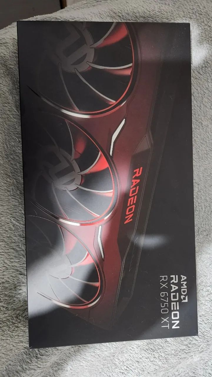 Placa de vídeo amd rx 6750 xt 