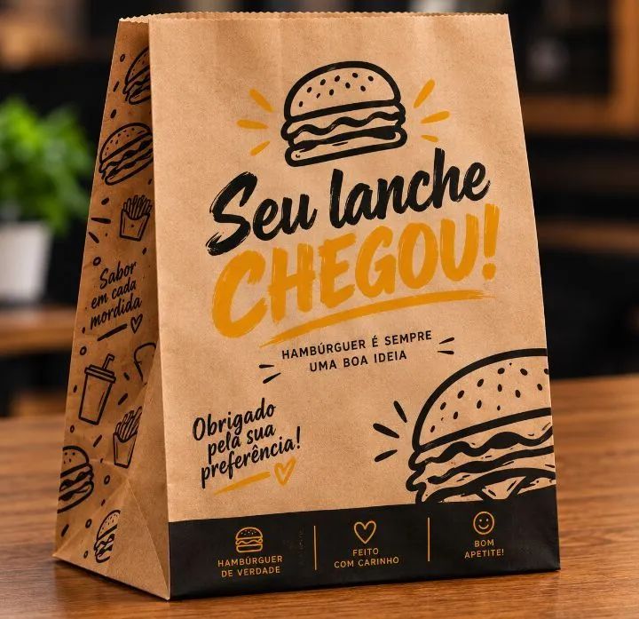 EMBALAGENS PERSONALIZADAS PARA DELIVERY  - Foto 4