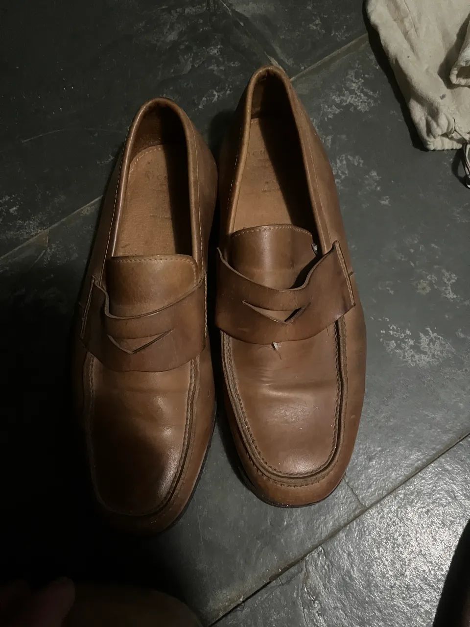 sapatos de couro - Foto 4