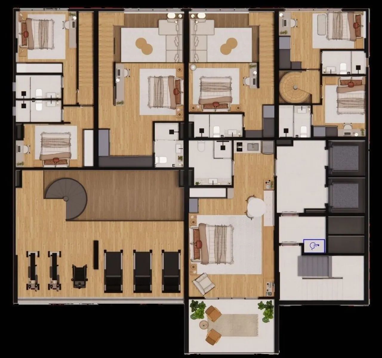 Apartamento Compacto com Coworking e Lavanderia Compartilhada - Foto 4