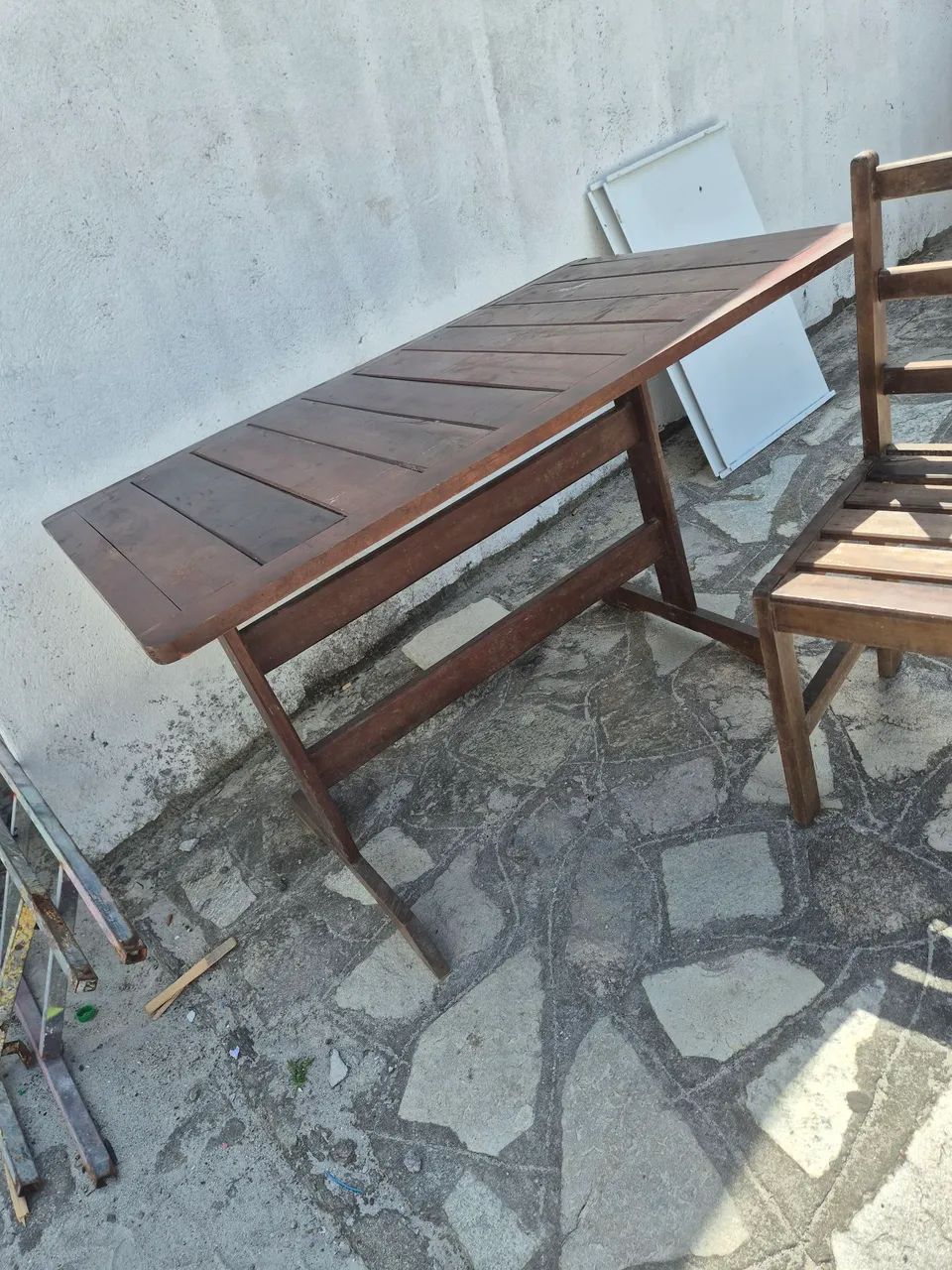 Mesa madeira de lei - Foto 2