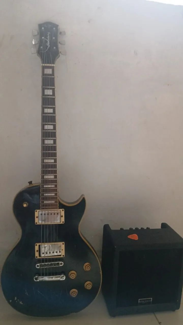 guitarra e amplificador