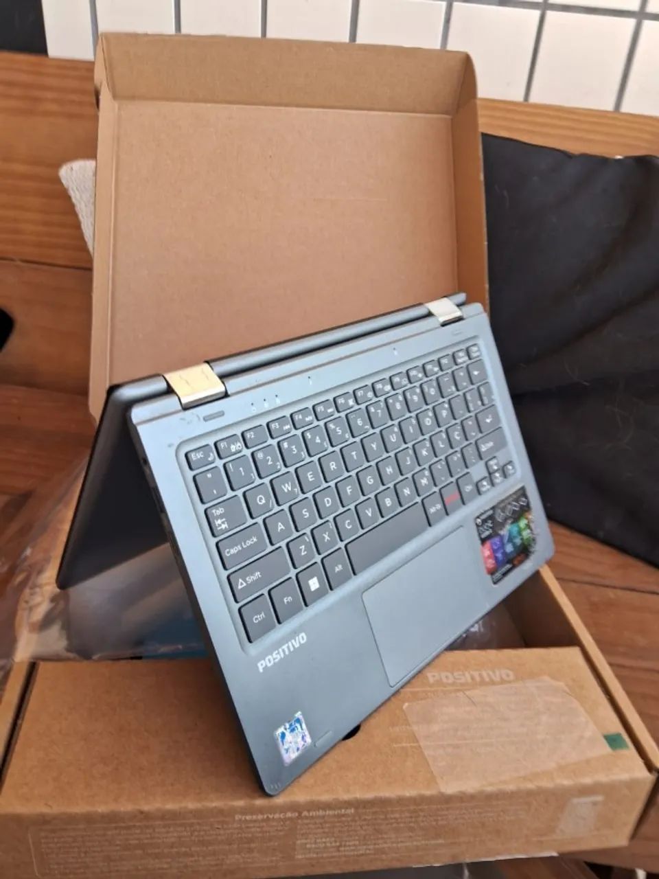 Notebook 2 em 1 Positivo Duo C4128B-3
