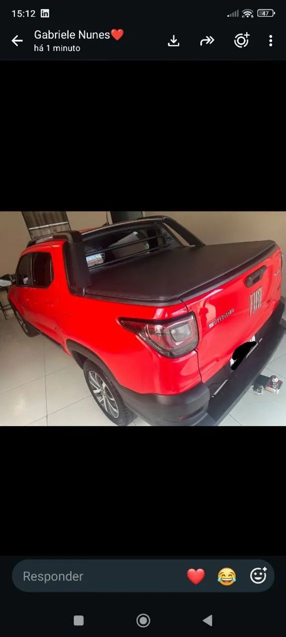 Fiat Strada Volcano 1.3 Flex 8V CD 2021 - Foto 2