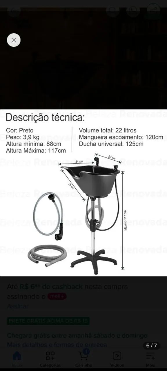 Lavatório Portatil  - Foto 4