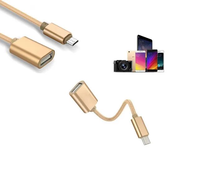 Cabo Otg Adaptador Micro Usb Tablet Celular  - Foto 2