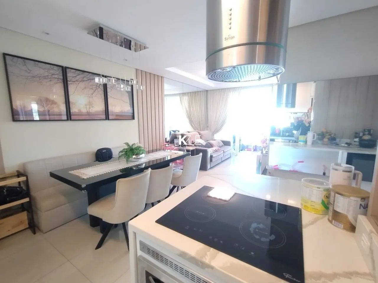 Apartamento mobiliado com 3 dormitórios no Estreito - Florianópolis - Foto 2