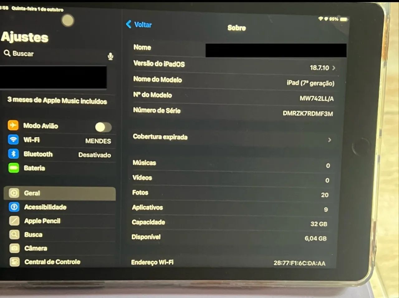 Vendo iPad 7 geração  - Foto 2