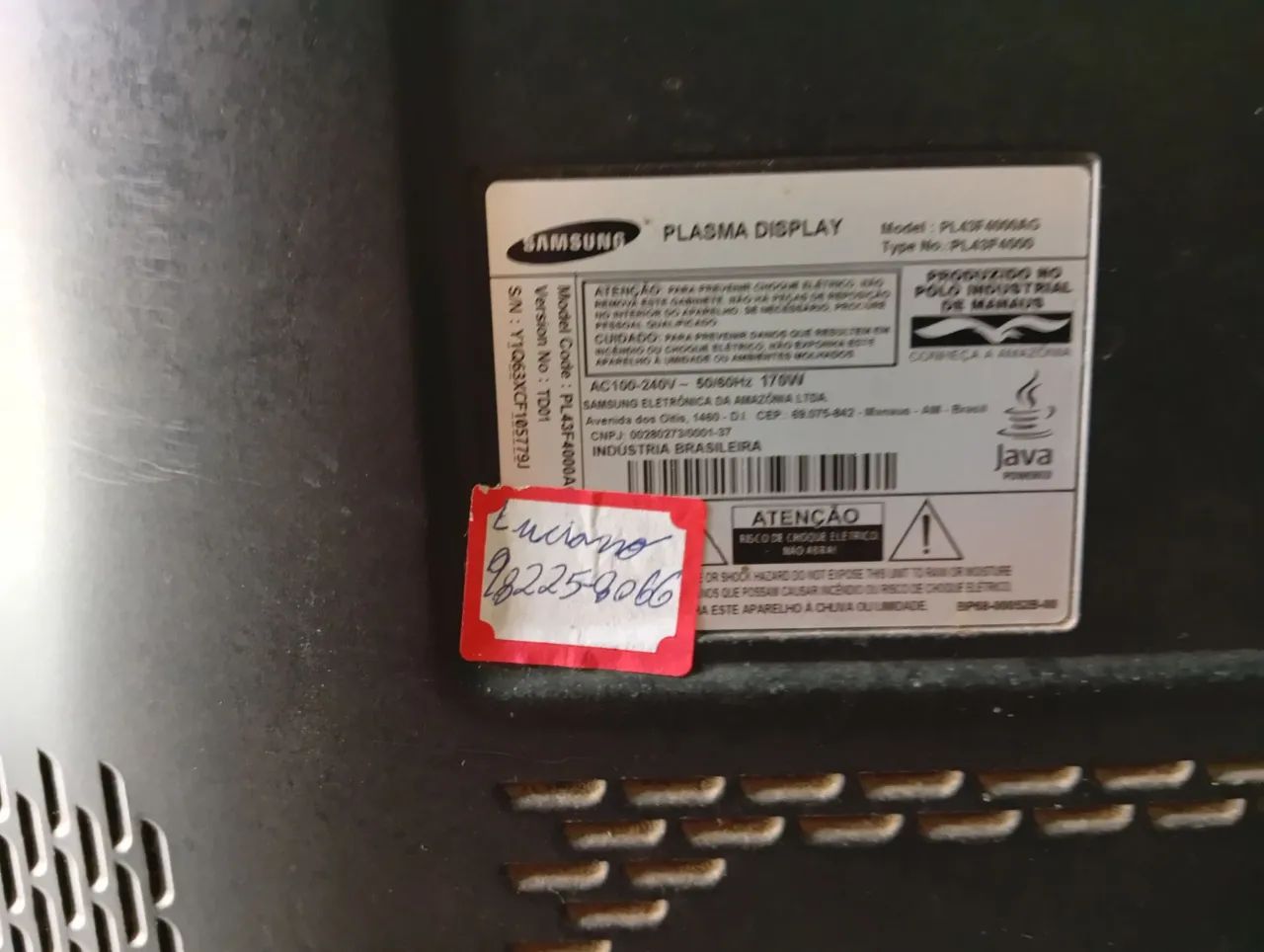 Tv para retirada de peças  - Foto 5