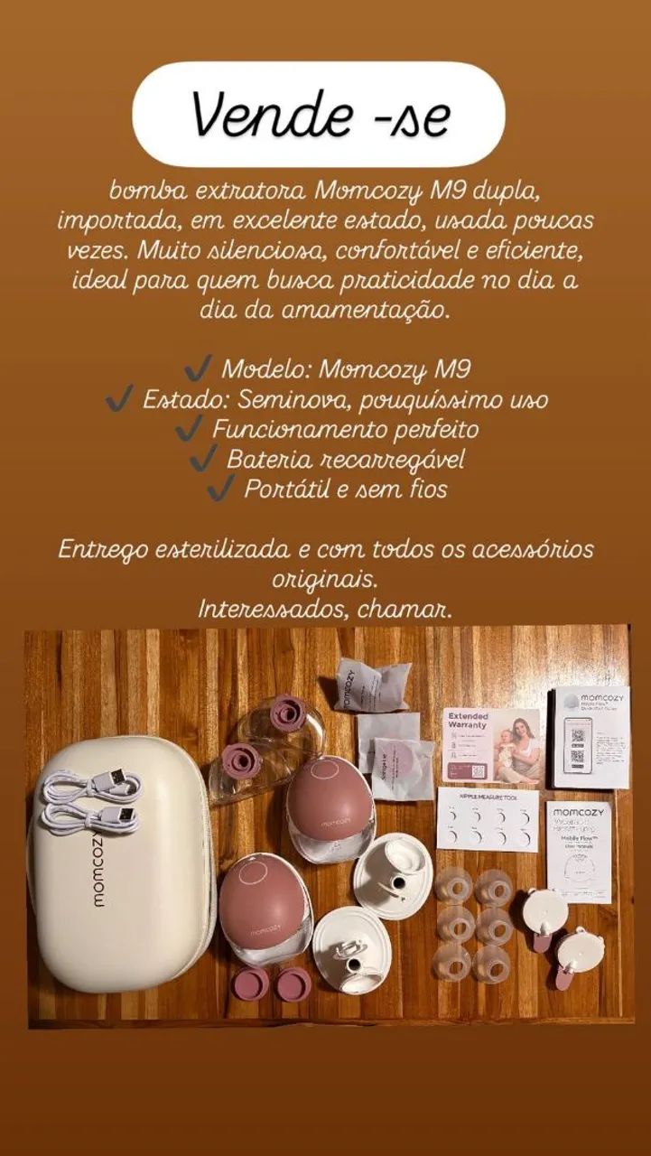 Bomba extratora Momcozy M9 dupla - Foto 2
