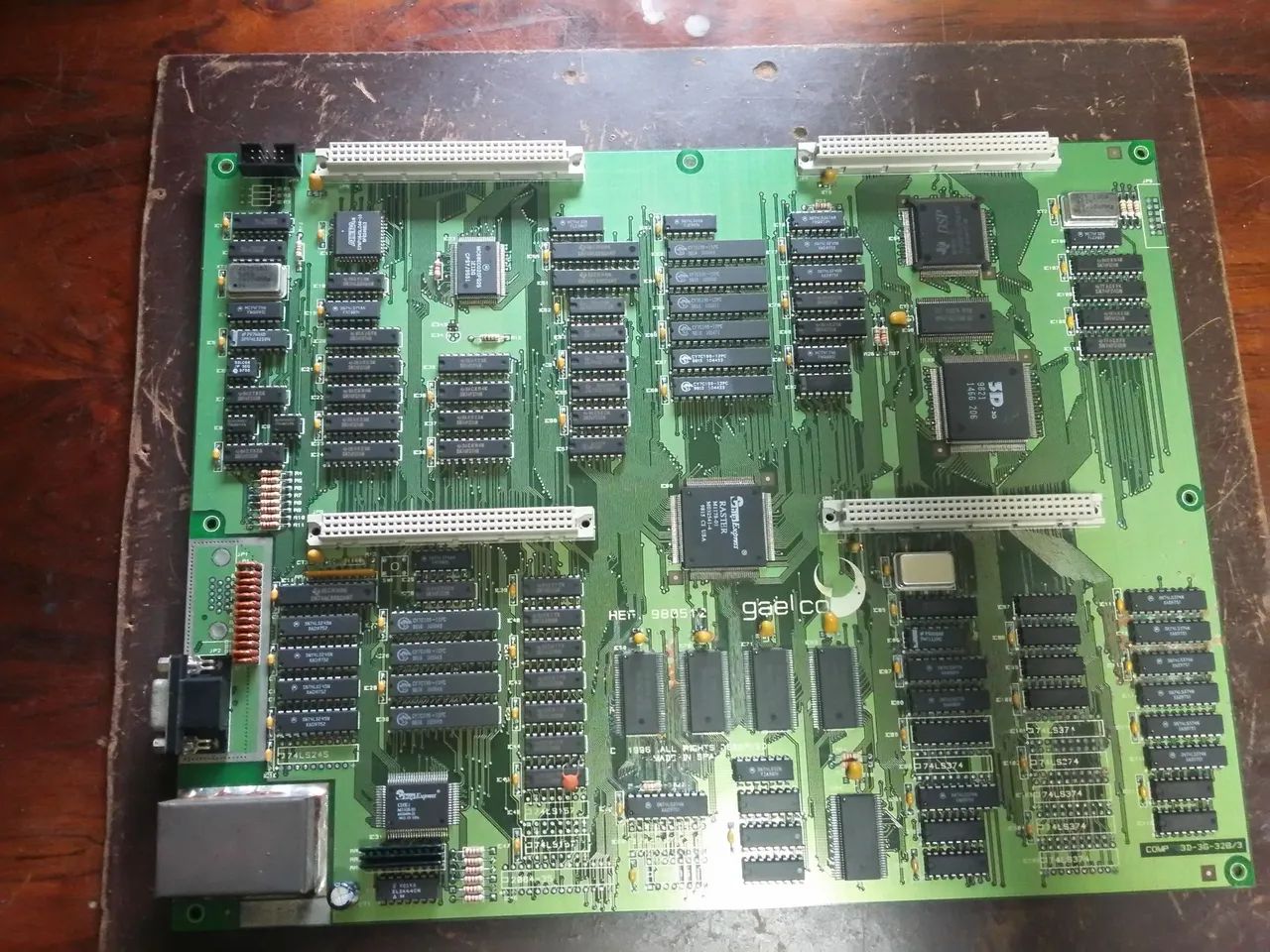 Gaelco Placa Mãe Radical Bikers Fliperama Com Defeito!!! - Foto 4
