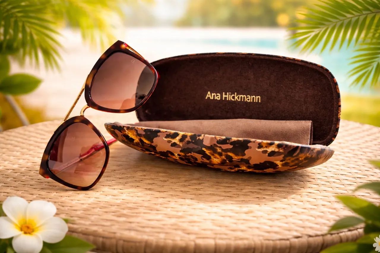 Óculos de sol Ana Hickmann semi novo - Foto 2