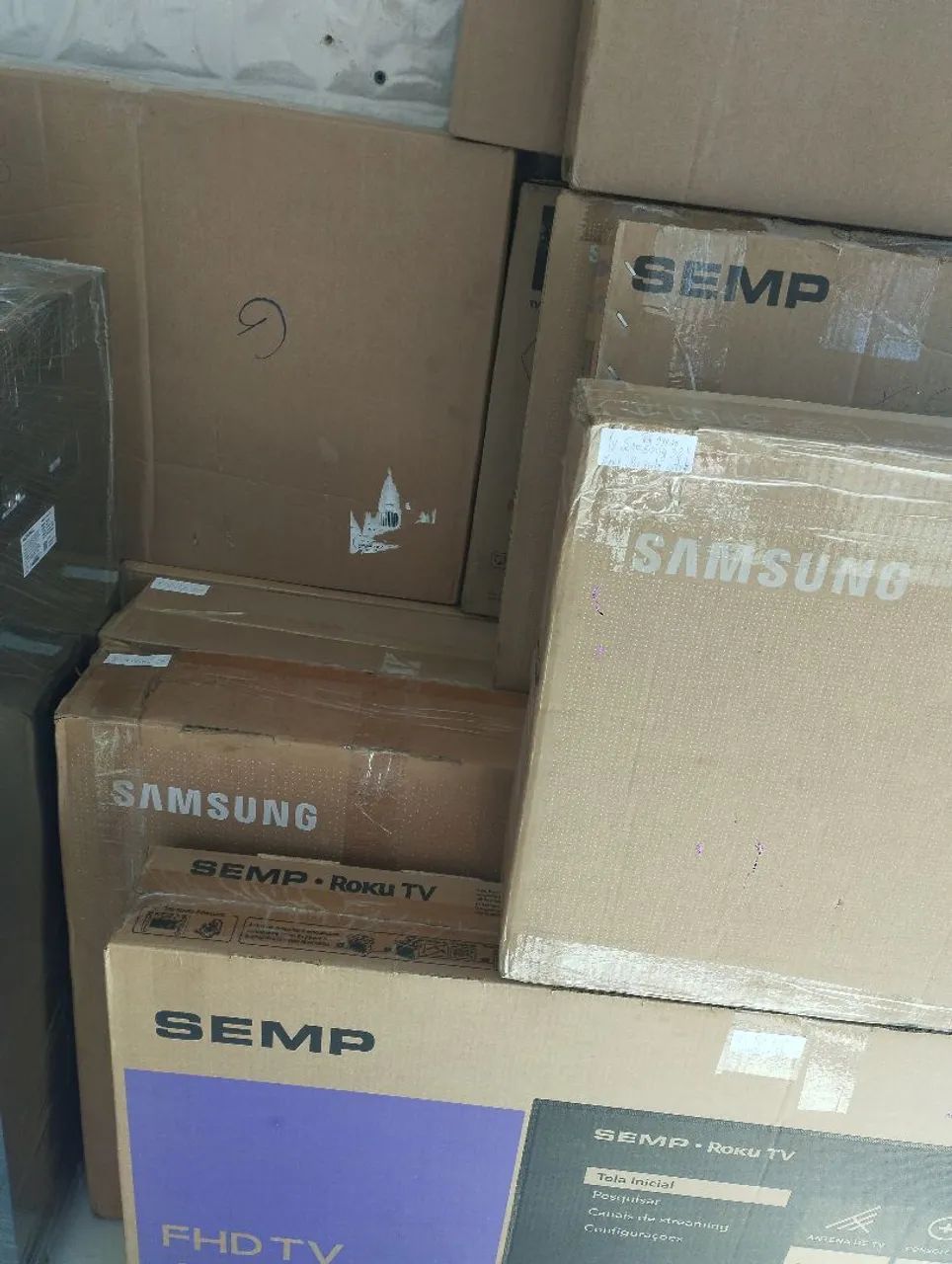 Tvs 32, 43 e 50 polegadas novas e semi novas, todas com garantia e nota. - Foto 4