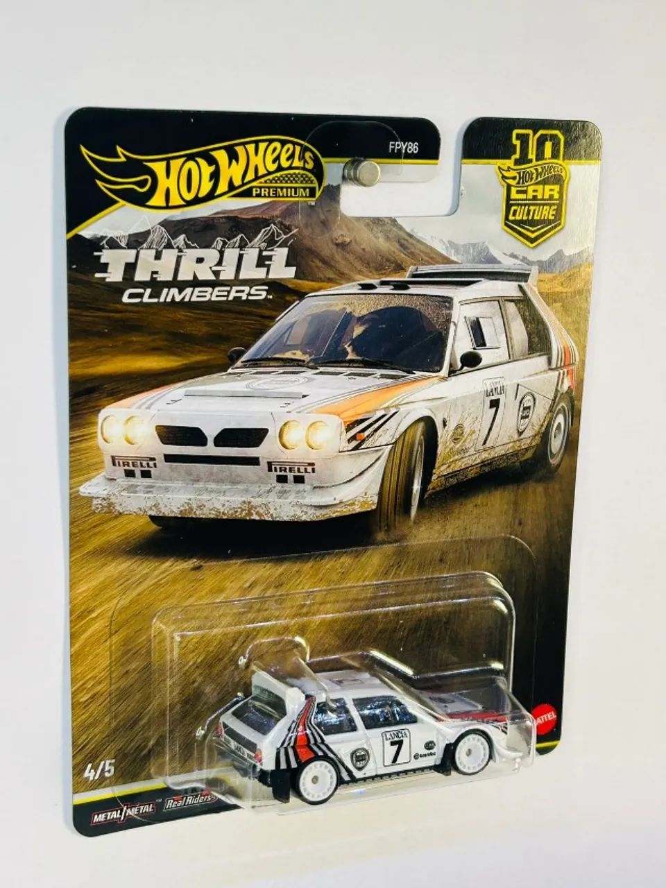 Hot Wheels Premium - Lancia Delta S4 (Thrill Climbers 4/5