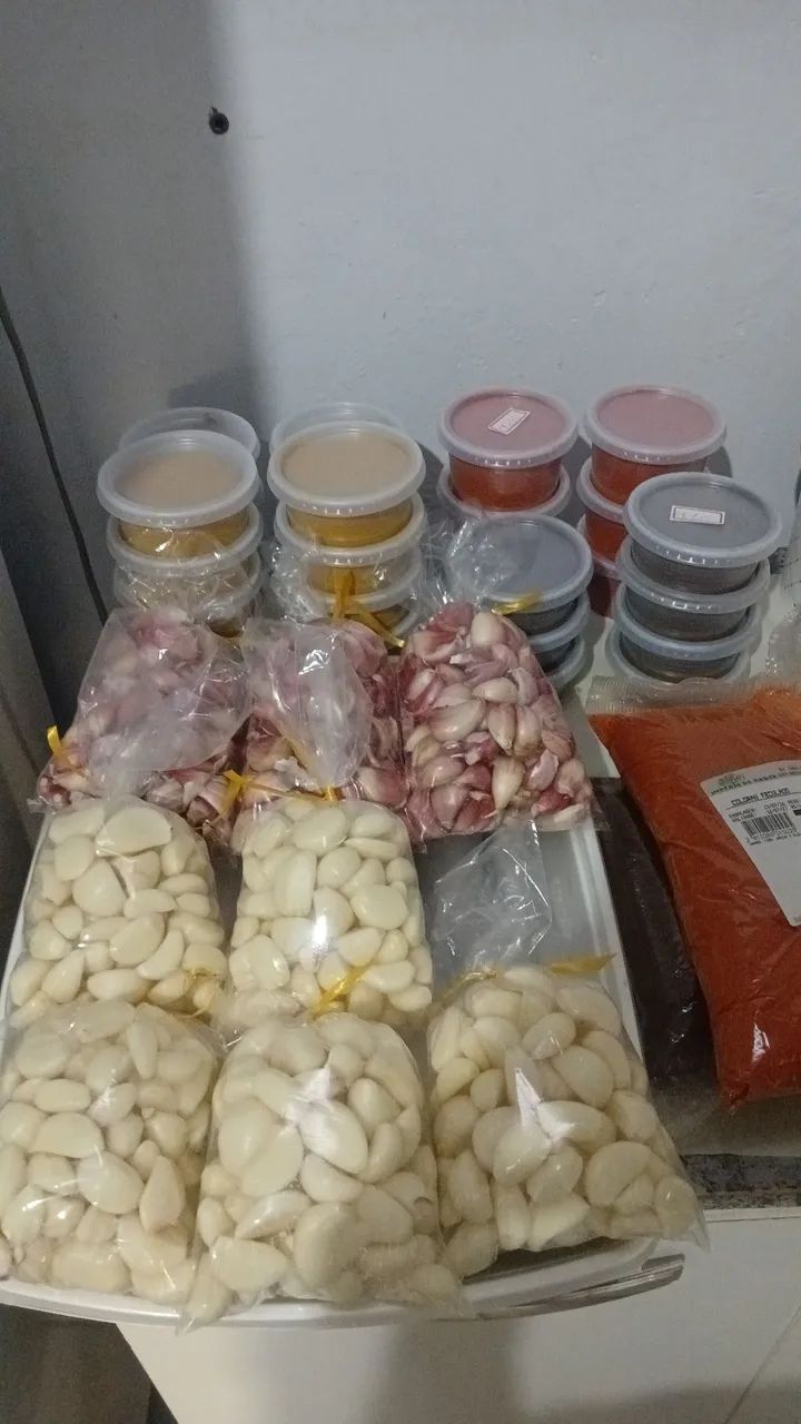 Vendo alho com e sem casca  - Foto 2