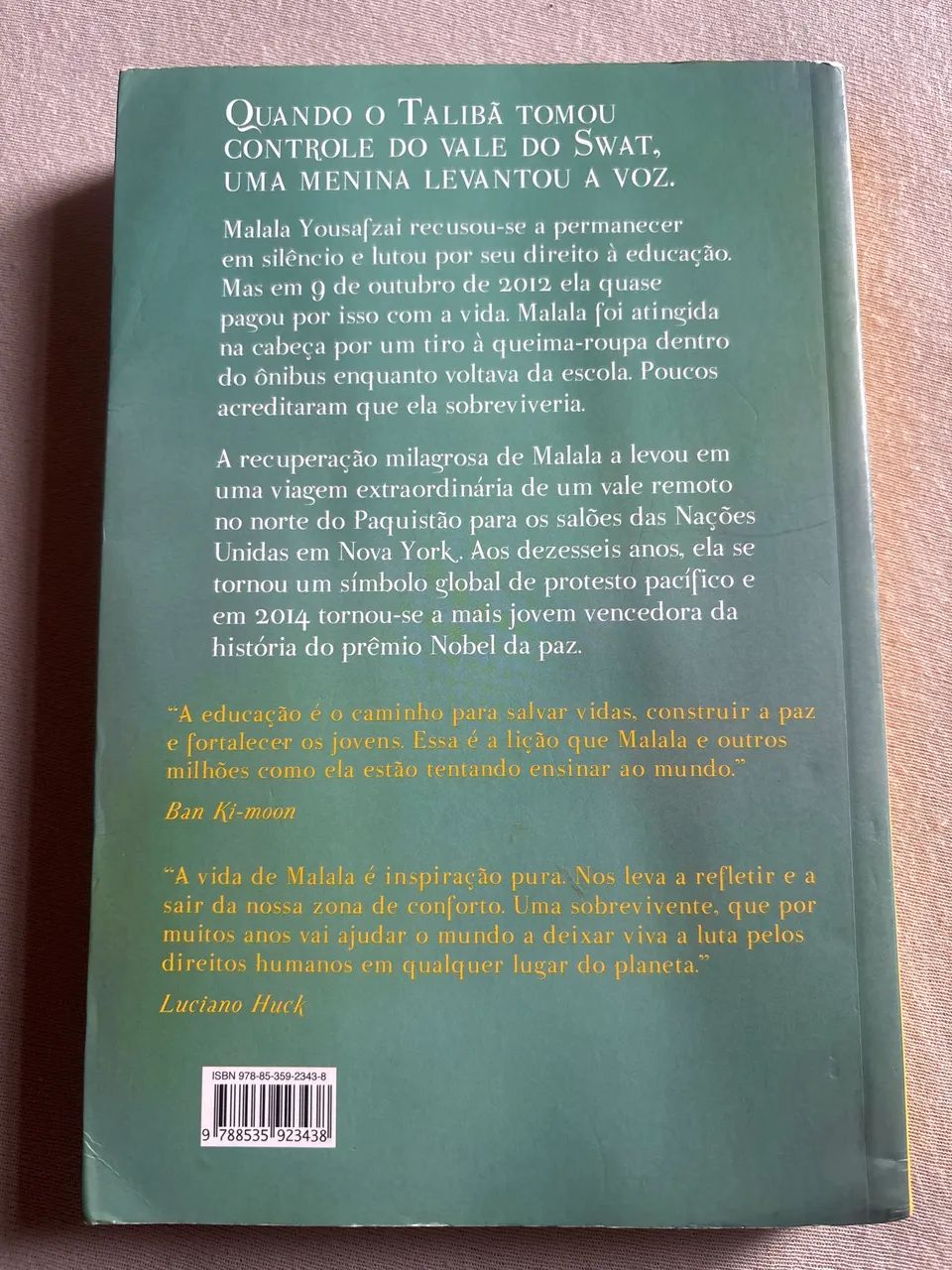 Livro eu sou Malala - Foto 2