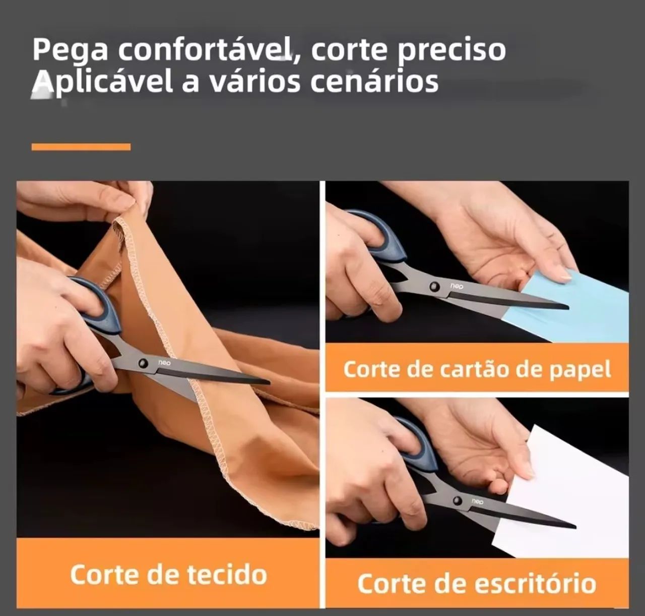 Tesoura para escritório profissional  - Foto 3