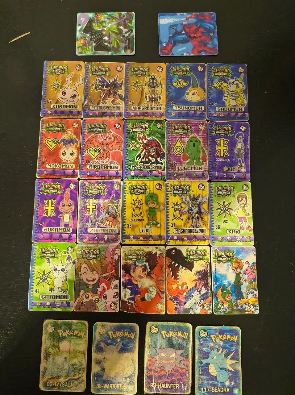 Lote Raridades Tazos Cards Elma Chips e afins - Foto 2