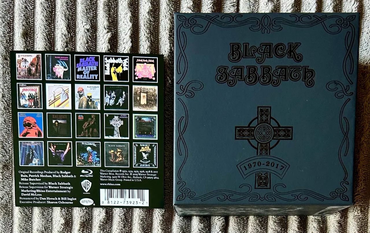 BLACK SABBATH 1970-2017 / 22CD+1BD Box Set - CDs, DVDs etc