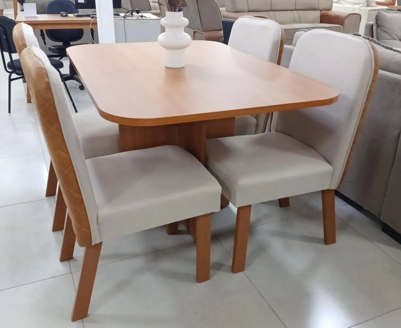 Mesa com 4 cadeiras Novas Entrega rápida  - Foto 4