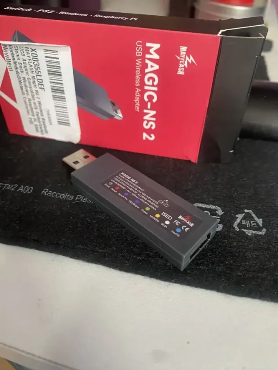 Adaptador Bluetooth Mayflash Magic-NS 2 - Conecta Controles em Switch / PS3 / PC - Foto 2