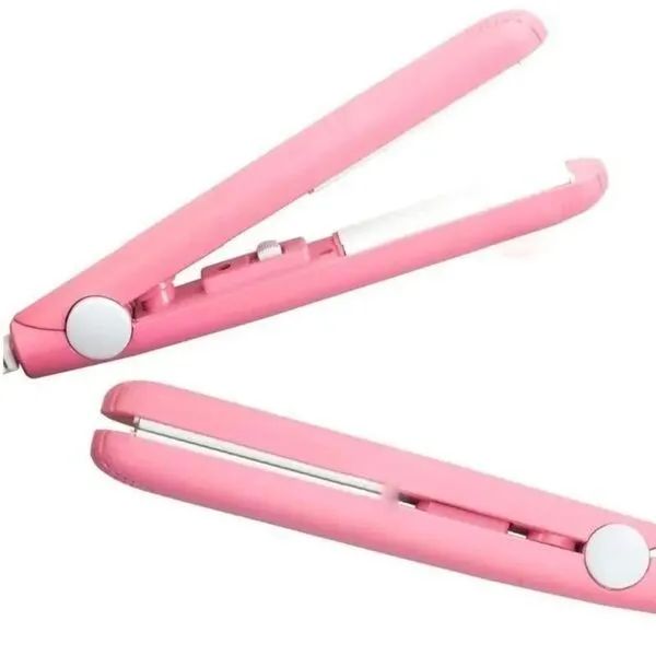 chapinha cabelo prancha mini de viagem