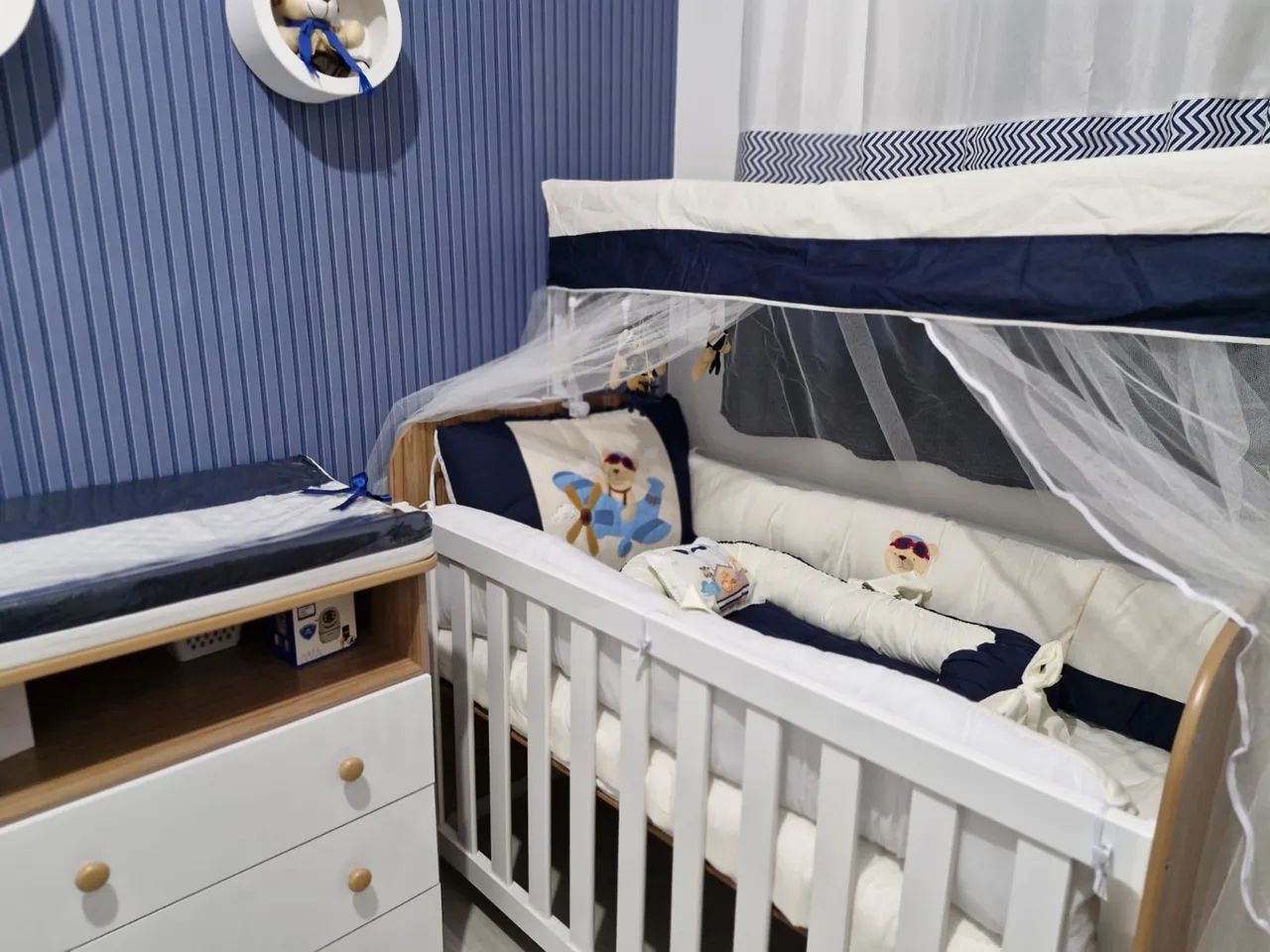 Quarto de bebê completo em ótimo estado - Foto 2