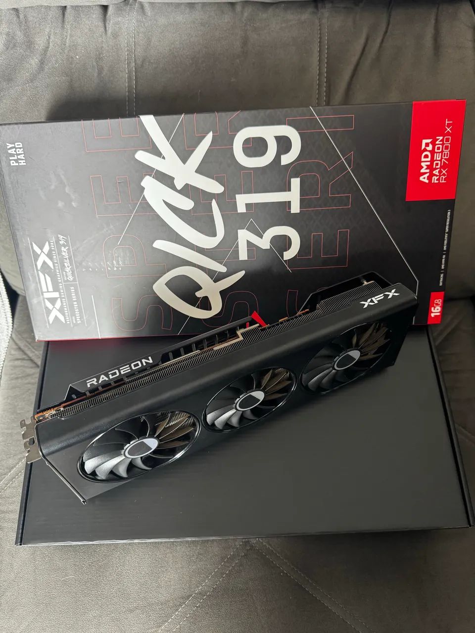 RX 7800XT 16GB XFX QUICK 319  - Foto 2