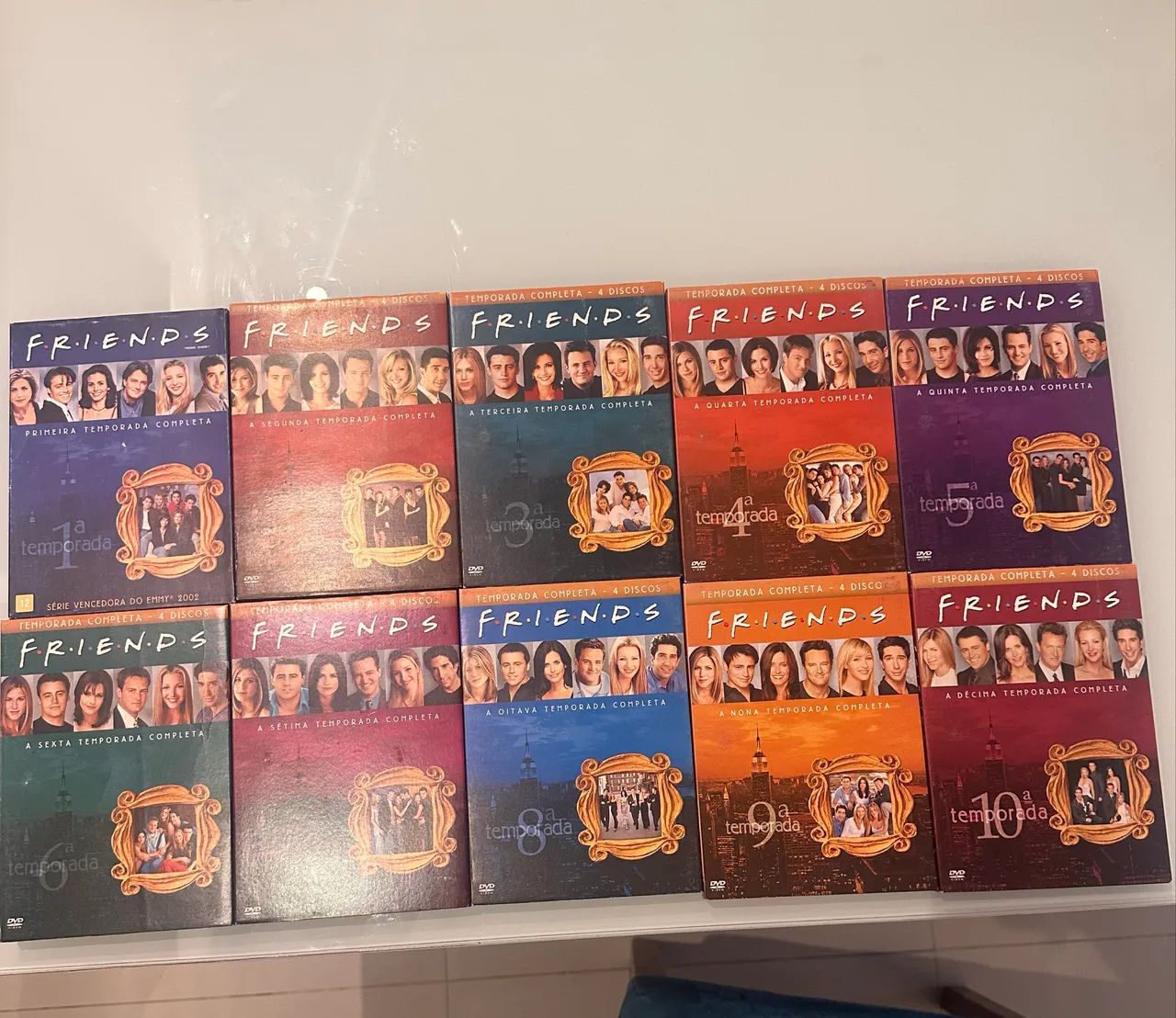 Box dvds friends coleção completa 