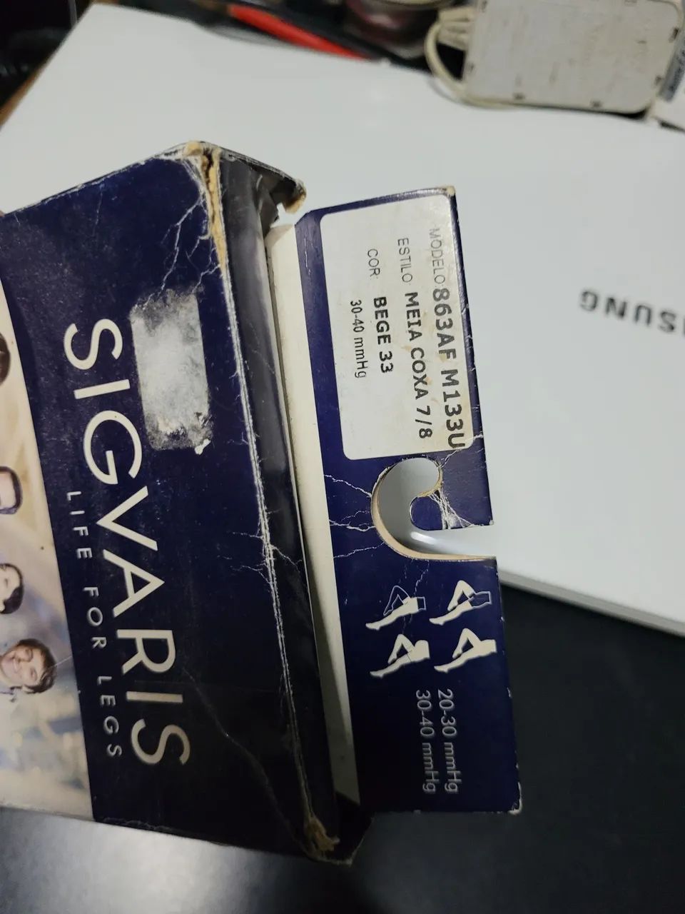 Meias Sigvaris Meia Coxa Tamanho M - Foto 3