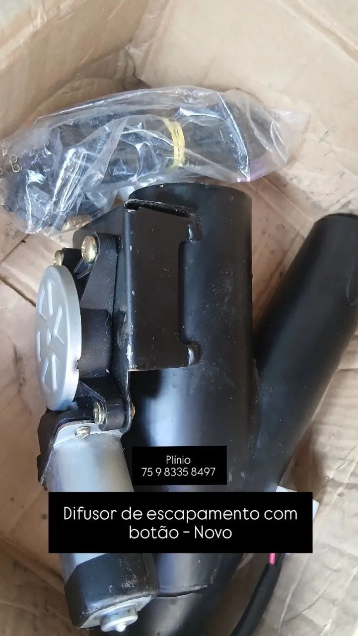 Difusor de escapamento com botão - Novo - 2 POLEGADAS - Foto 2
