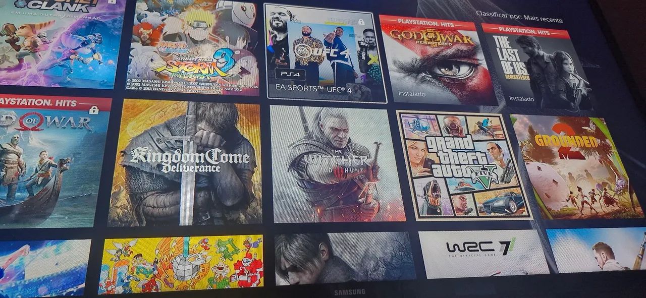 Ps5 slim 1TB com GTA 6 na caixa e muitos jogos  - Foto 3