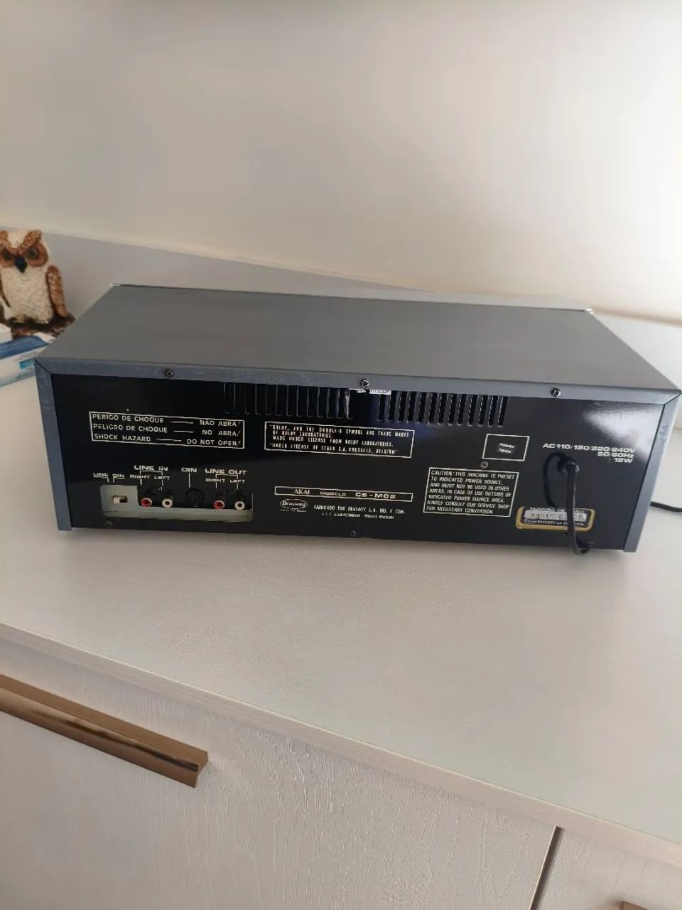Tape Deck AKAI CS-M02 em excelente estado! - Foto 5