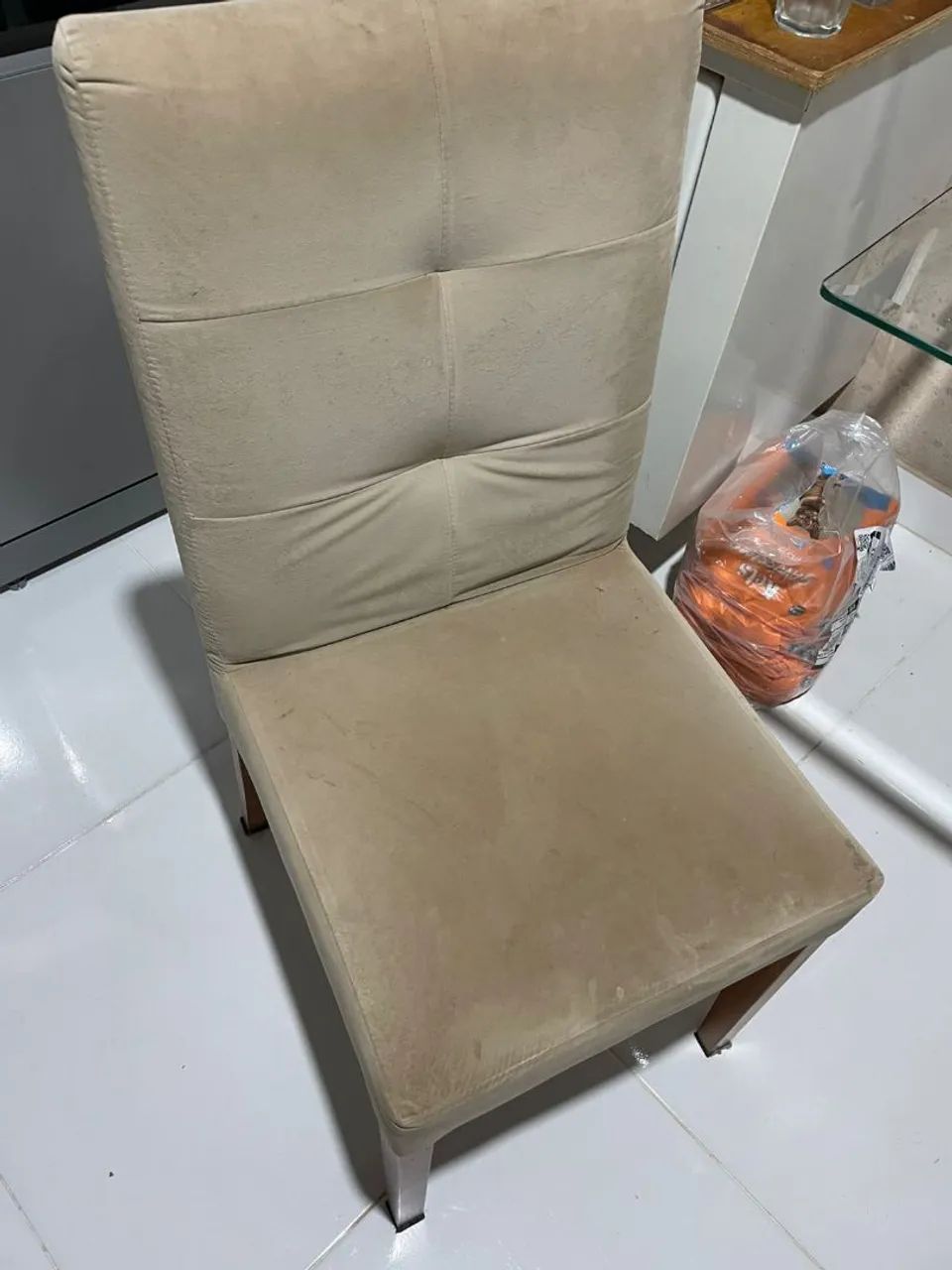 Mesa com tampão de vidro - Foto 3