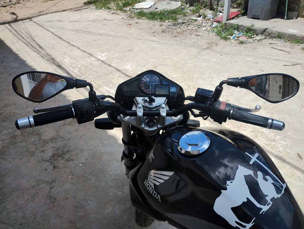 Cb 300 preta 2014 conservada  - Foto 5
