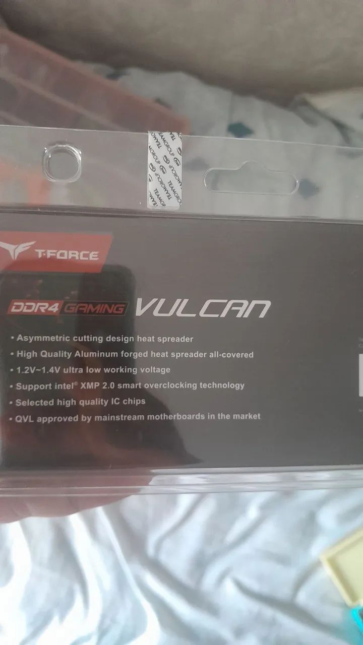 Conjunto 2 memórias ram 8 gb vulcan - Foto 2