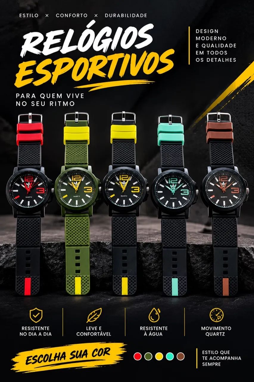 Relógio esportivo 
