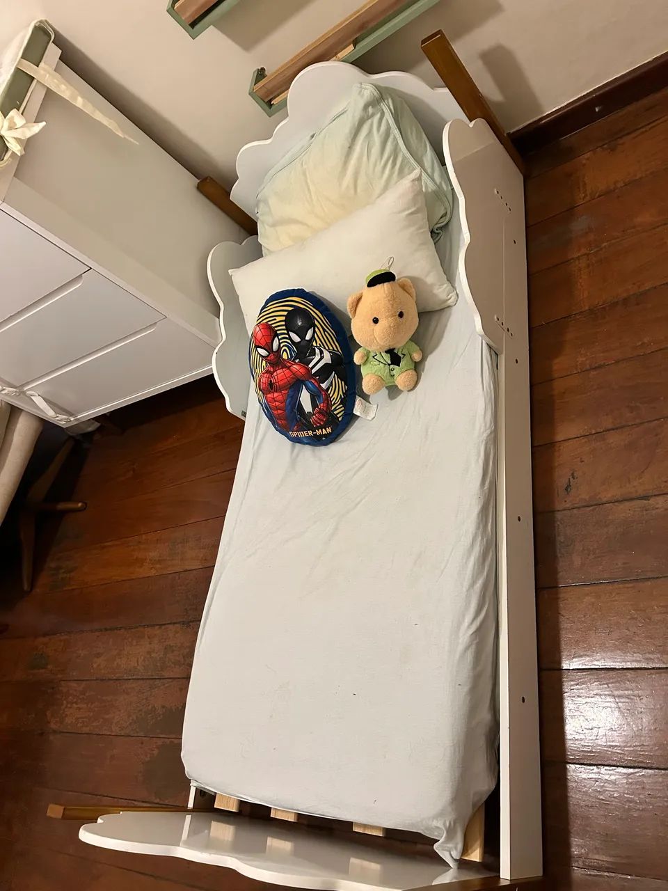 Mini Cama Infantil Nuvem + Colchão e Lençóis - Foto 2