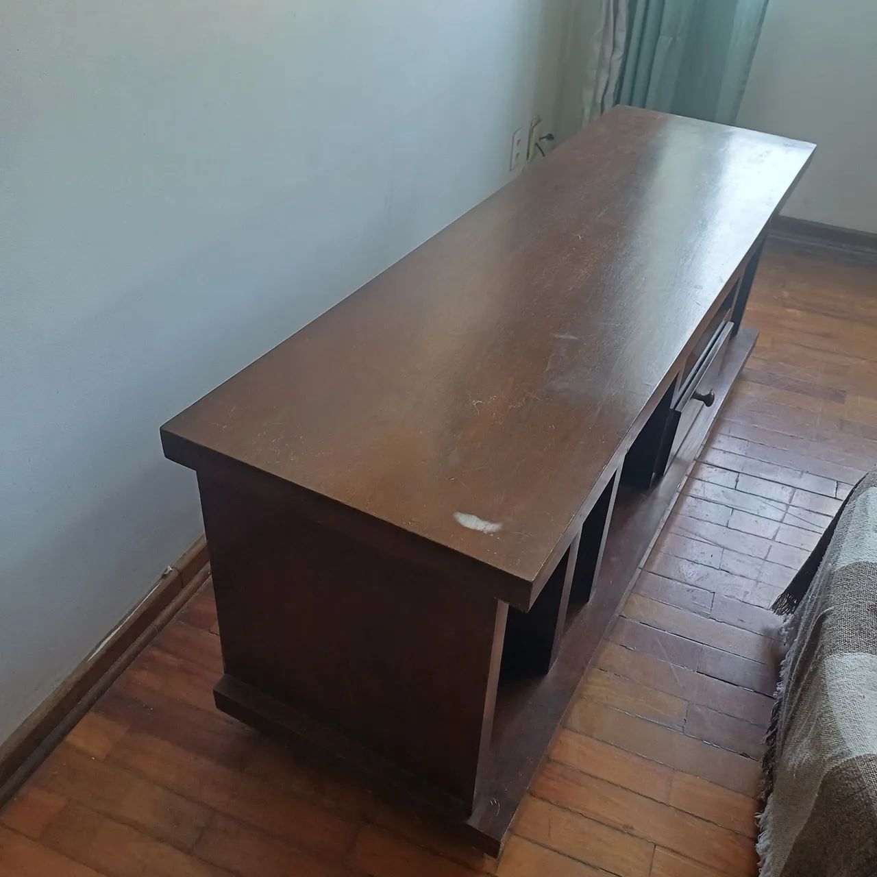 Hack madeira maciça com rodinhas - Foto 4