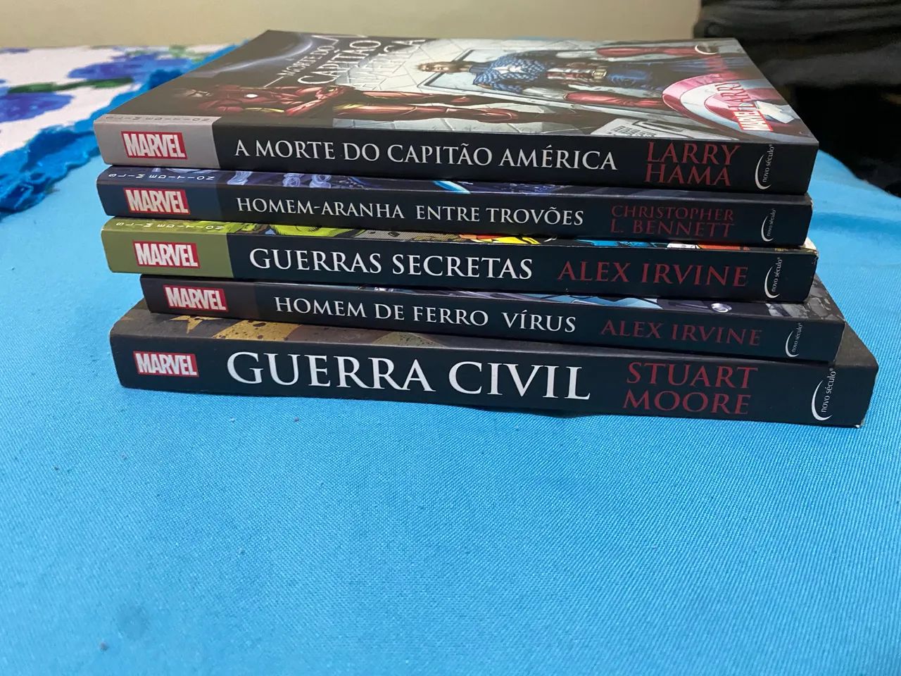 Coleção 5 Livros Marvel