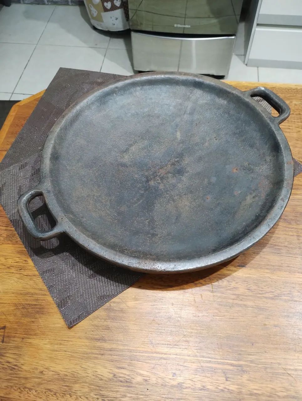 Tacho de ferro antigo