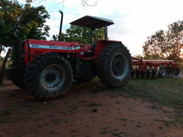 Trator massey fergunson 292. vendo trator com grande 16 disco - Foto 4