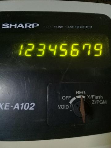Registradora sharp xea 102 - Foto 3