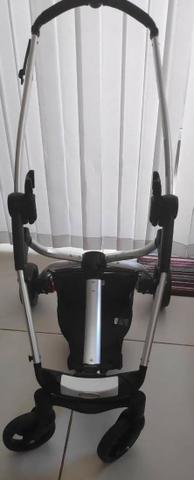 Carrinho de Bebê e Bebê Conforto Travel System Marrom Eclipse Kiddo - Foto 3
